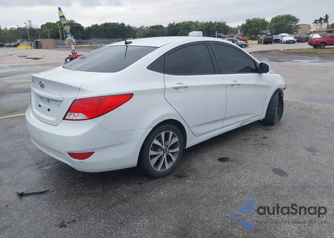 2017 Hyundai Accent Value Edition z USA, uszkodzony, nr VIN KMHCT4AE7HU372098